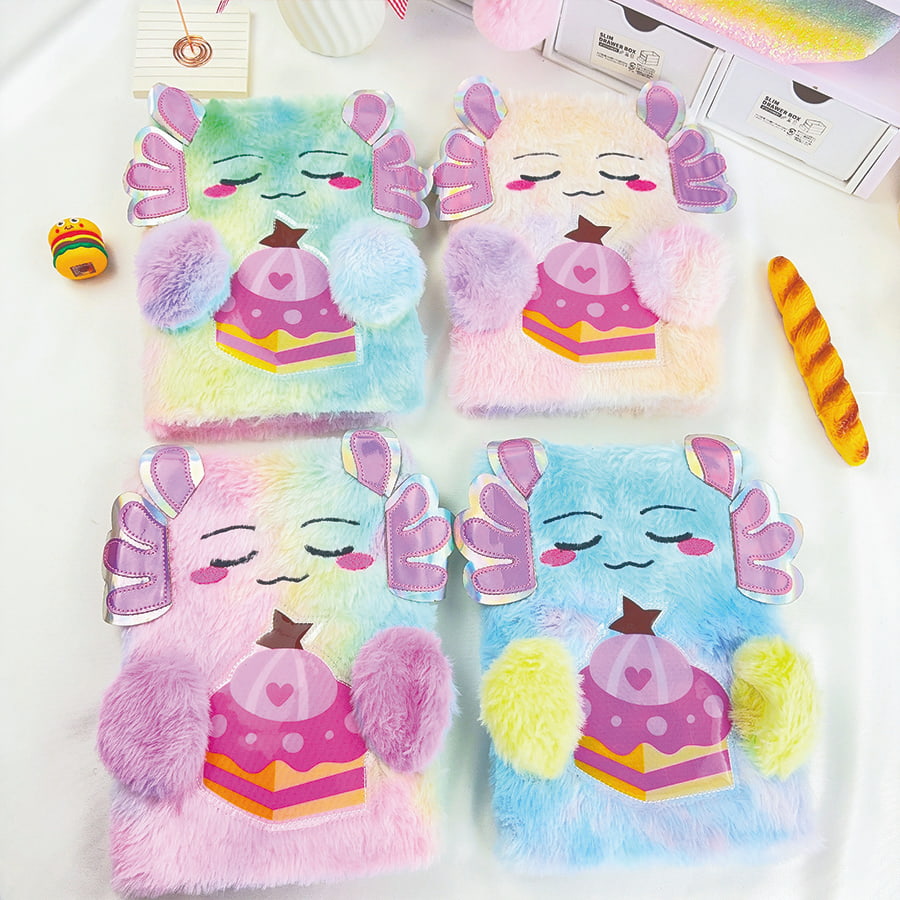 A5 Sevimli Canavar Günlüğü Peluş Defter A5 Sevimli Canavar Günlüğü Peluş Defter