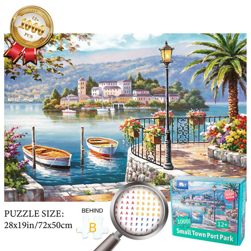 Çin Malı Jigsaw Puzzle 1000 Parça